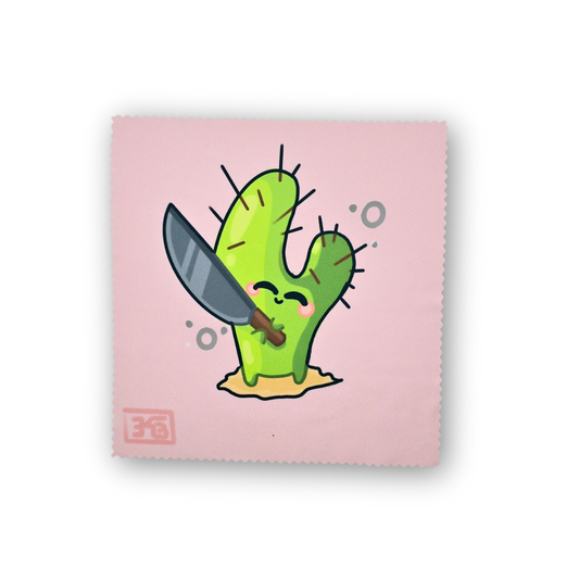 Stabby Cactus Microfiber Cloth